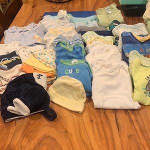 0–3 months baby boy clothing